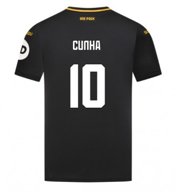 Wolves Matheus Cunha #10 Segunda Equipación 2024-25 Manga Corta